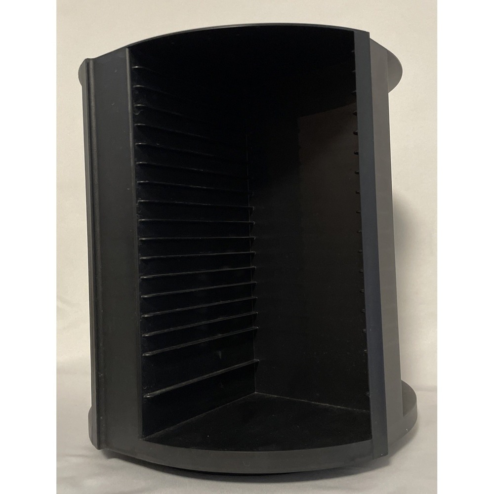 LASERLINE 80 CD Storage Holder Rotating Spinning Tower Carousel Rack - Picture 5 of 13